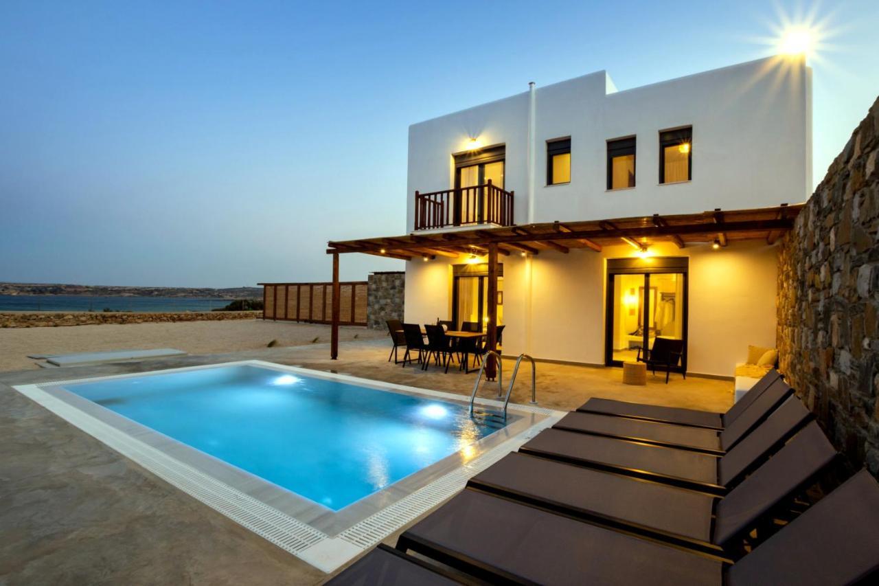 Cato Agro 5, Seafront Villa With Private Pool Afiartis Екстер'єр фото